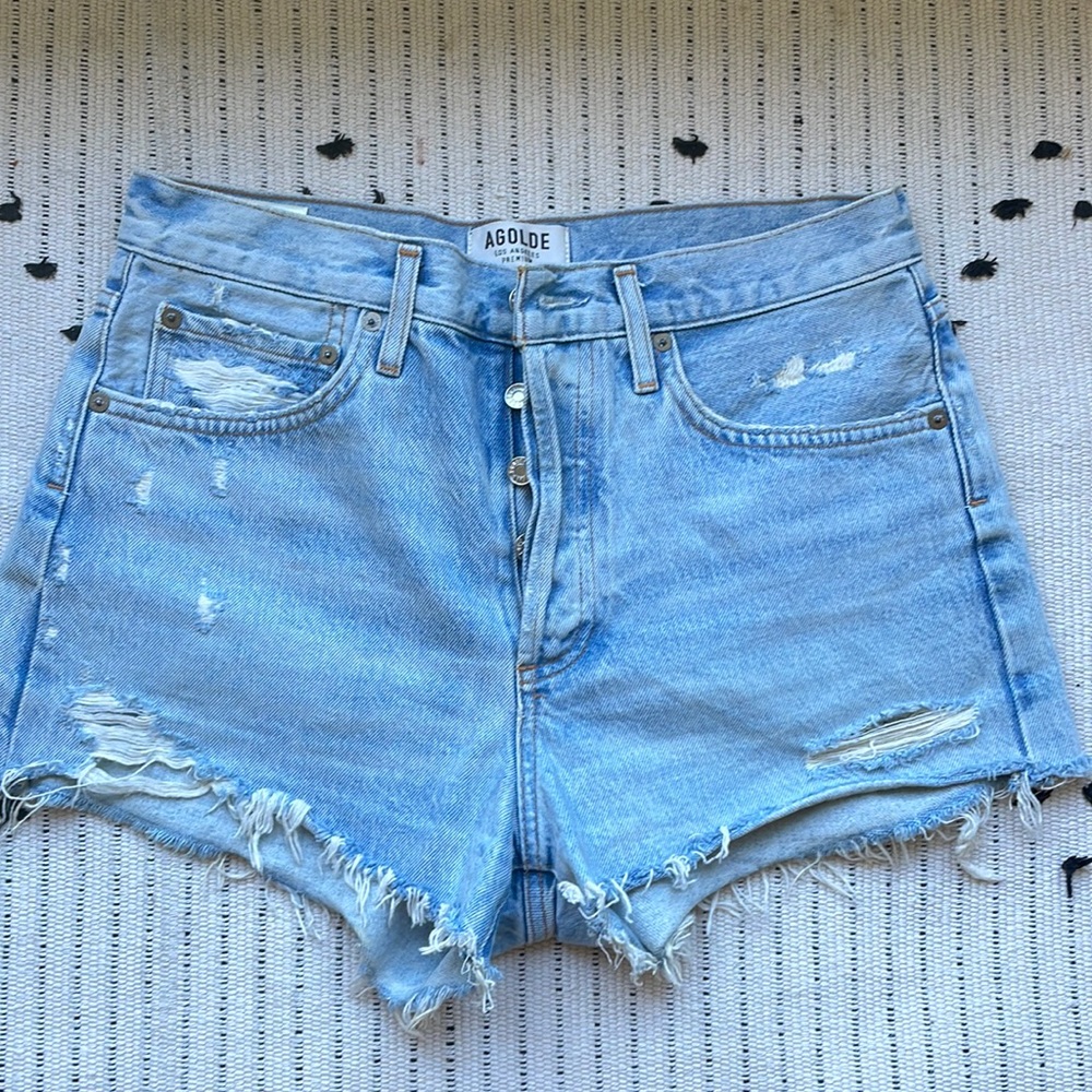 Agolde denim shorts